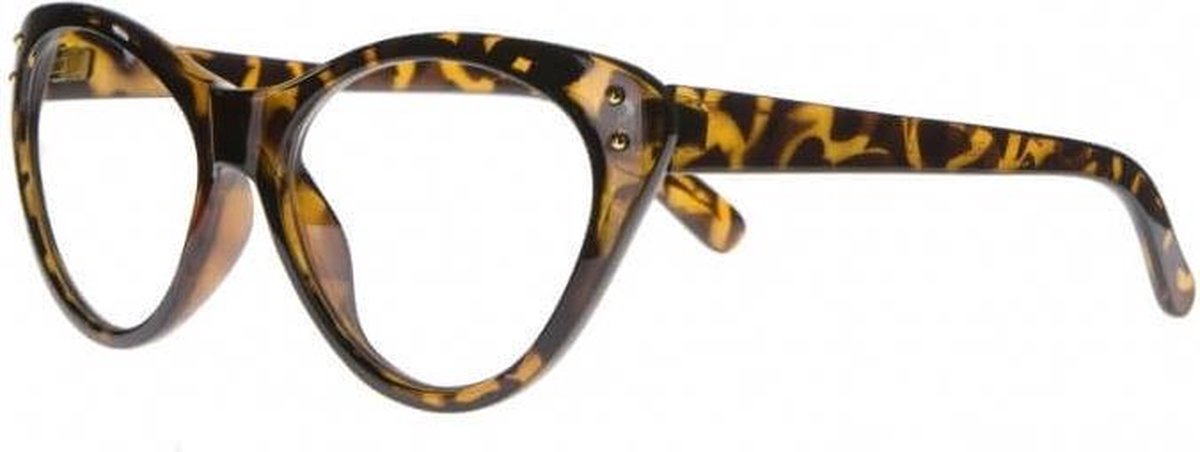 Icon Eyewear RCD602 Grace Leesbril +2.00 - Glanzend Tortoise