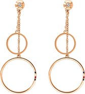 Tommy Hilfiger TJ2780146 Oorhangers - Rosékleurig