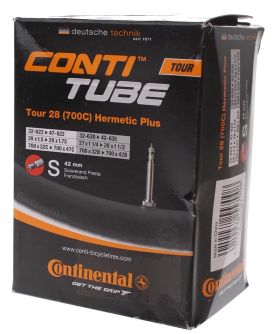 Continental Ride Tour 2 stuks fietsbanden, 1,60 x 28 inch, lekbescherming, metalen banden, reflecterende strepen, zwart, 42-622, e-bike tot 25 km/u