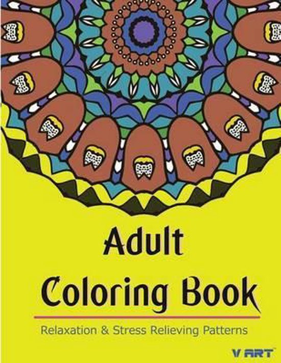 Coloring Books for Adults Relaxation- Adult Coloring Book - cover