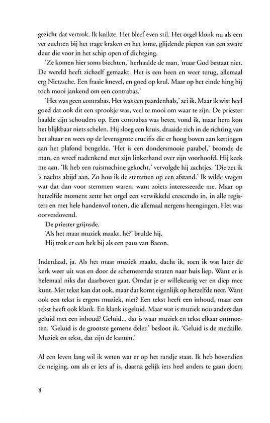 Pagina met tekst over muziek en cultuur.