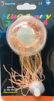 SF fluo starry jellyfish orange L