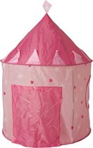 Kinder speeltent - Mini kasteel tent - Roze