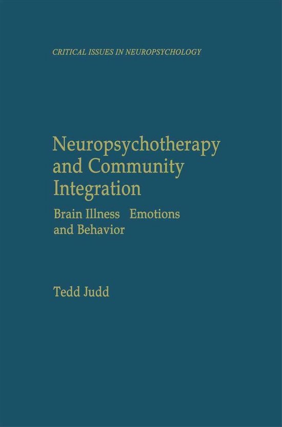 Critical Issues in Neuropsychology - Neuropsychotherapy and  ... - cover