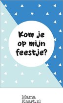Uitnodigingen feestje - jongen - MamaKaart.nl