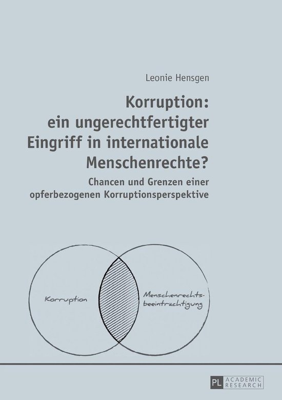 Korruption: ein ungerechtfertigter Eingriff in international ... - cover