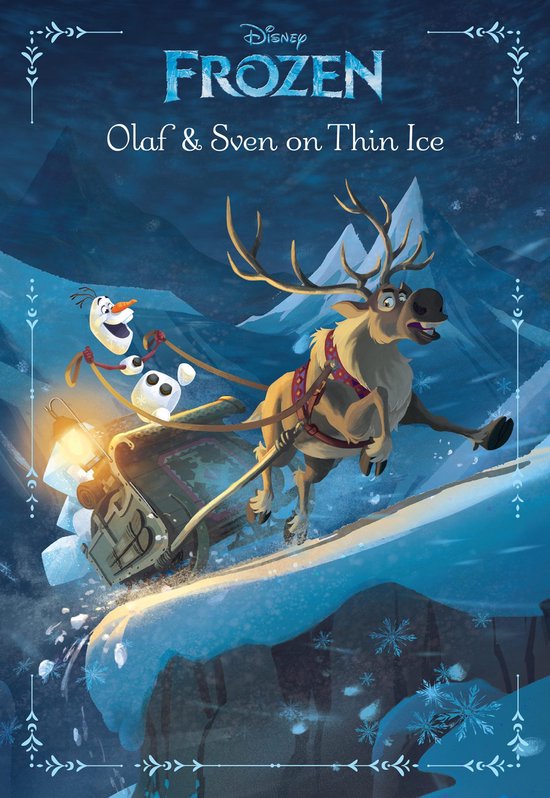 Disney Junior Novel (ebook) Frozen Olaf & Sven On Thin Ice (ebook