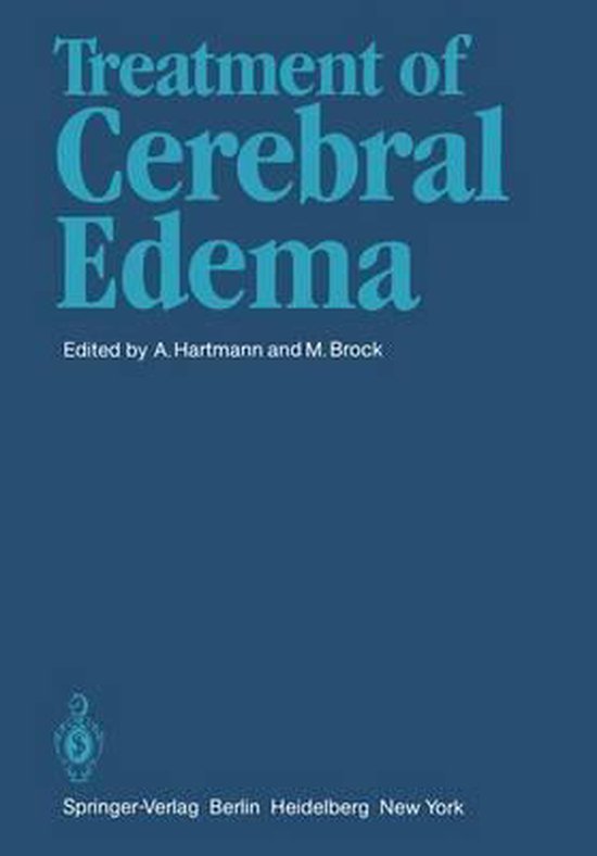 Treatment of Cerebral Edema 9783540117513 Boeken