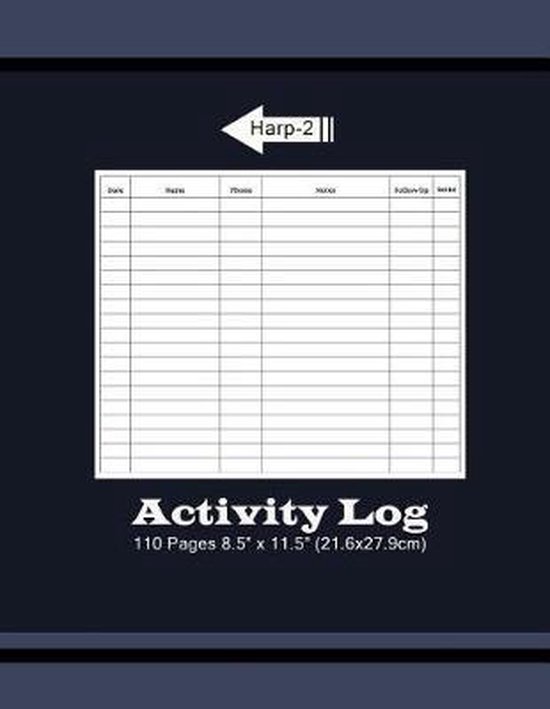 Activity Log - cover