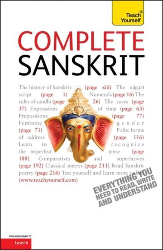 Teach Yourself Complete Sanskrit - cover