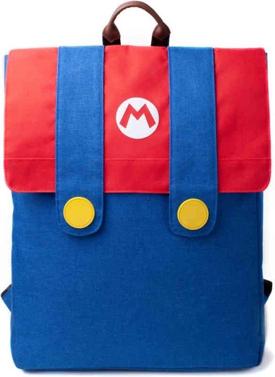 Nintendo Rugzak Super Mario 21 Liter Polyester Rood/blauw - Nintendo
