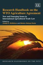 Research Handbook on the WTO Agriculture Agreement