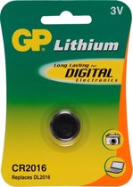 GP Batteries Lithium Cell CR2016 Single-use battery 3 V