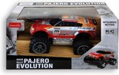 Rastar Bestuurbare Auto Dakar Rally Pajero Evolution - Schaal 1/18 - Bestuurbare Auto