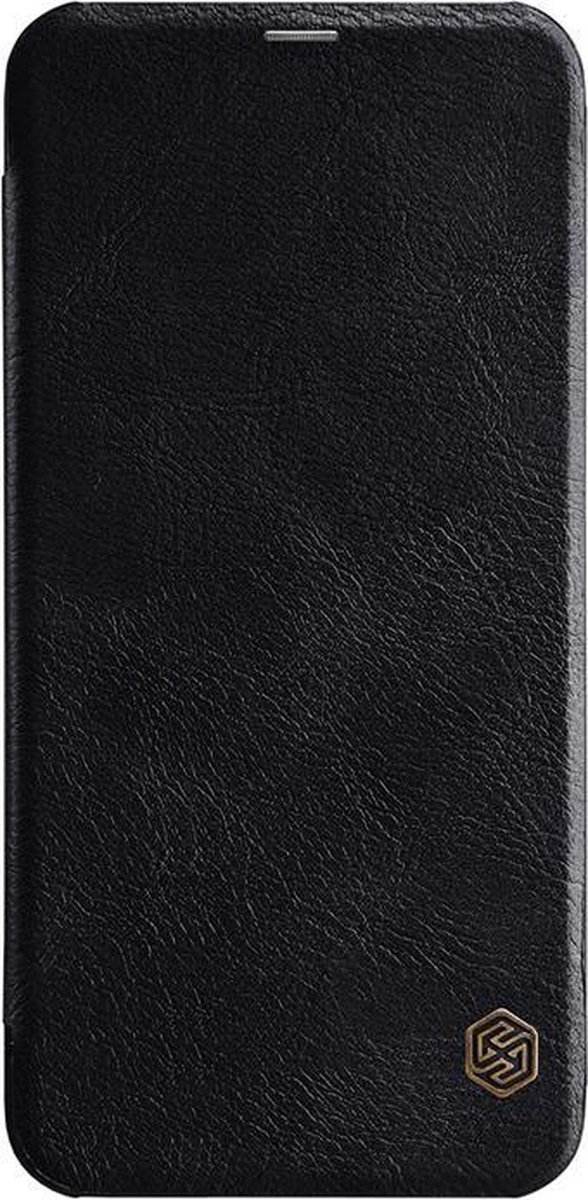 Nillkin Qin PU Leather BookCase Samsung Galaxy J6+ (2018) - Zwart