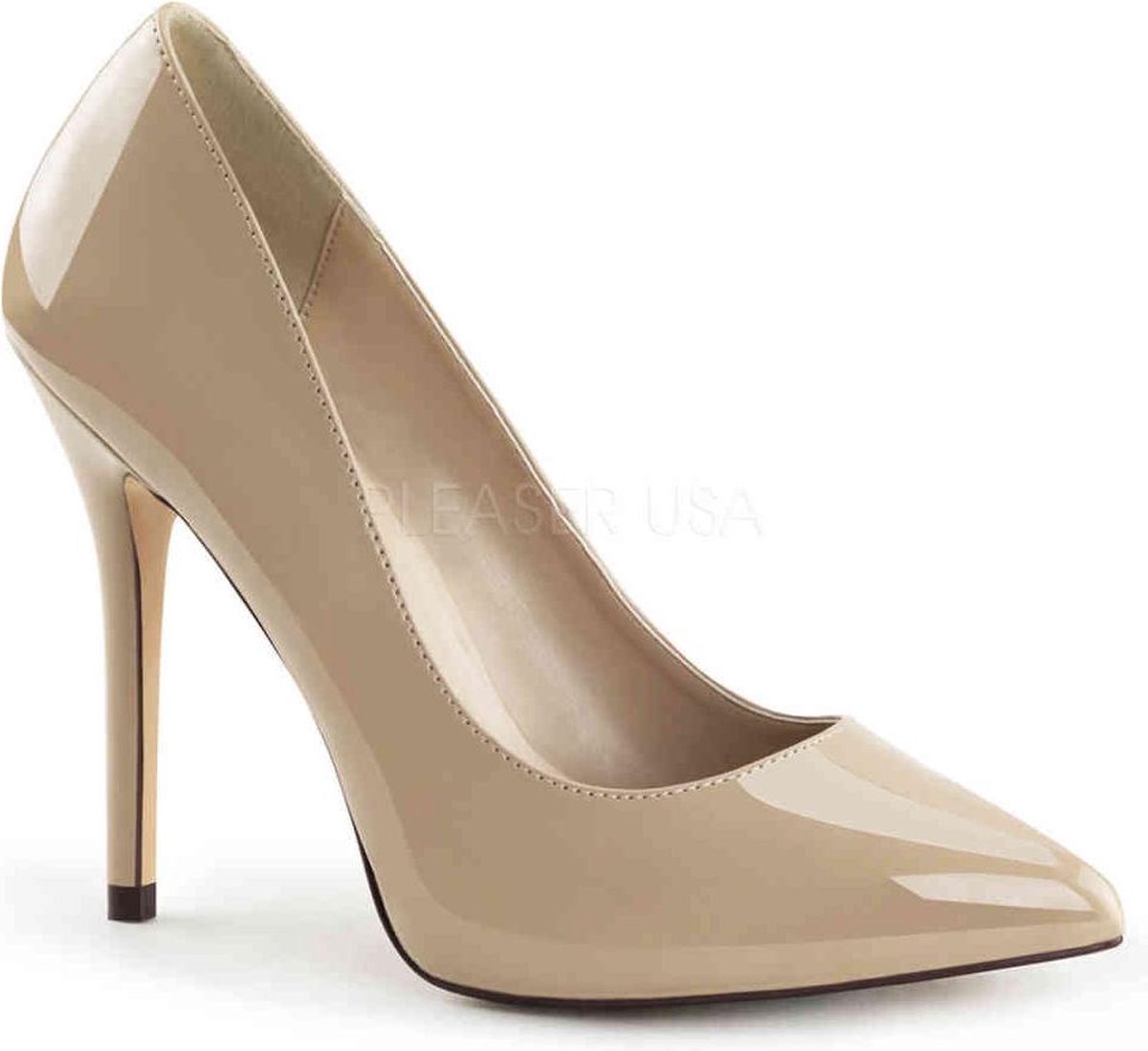 EU 38 = US 8 | AMUSE-20 | 5 Heel, 3/8 Hidden Platform Pump