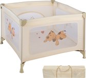 TecTake babybox reisbox opklapbaar Tommy reisbed - beige - 402208