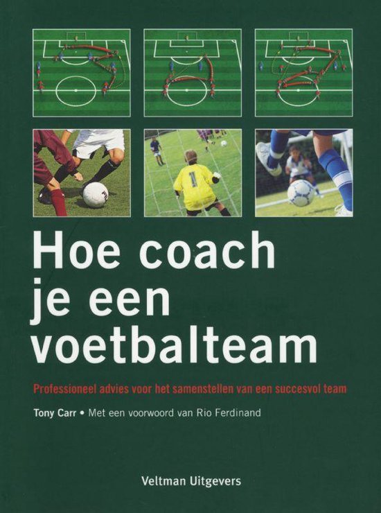 Cover van het boek 'Hoe coach je een voetbalteam' van T. Carr