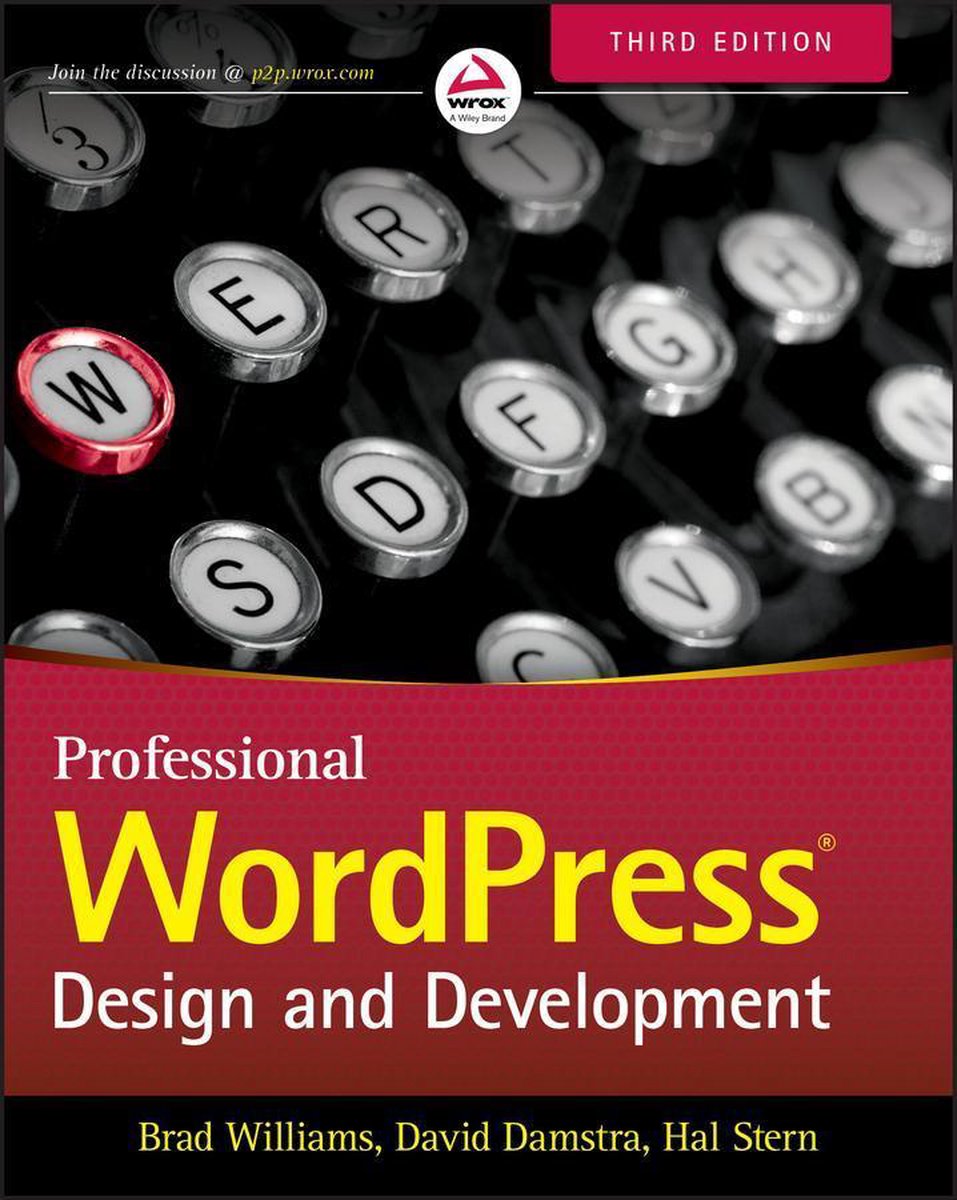 Omslag van Professional WordPress