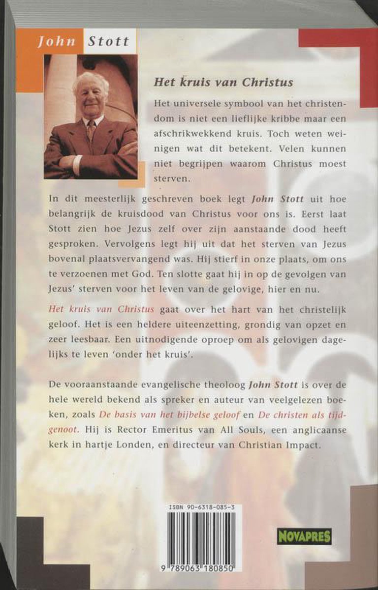 Het kruis van Christus - back cover