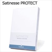 Satinesse Protect Moltonhoeslaken (Color: Weiss-1000,Maat: 200x200)