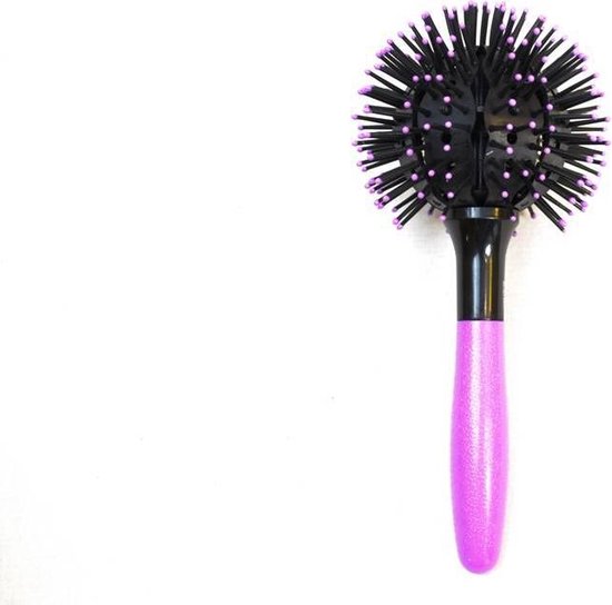 Gérard Brinard haarborstel bomb curl brush paars