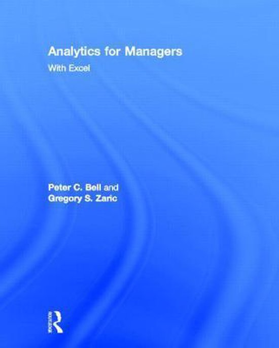 Analytics for Managers - cover