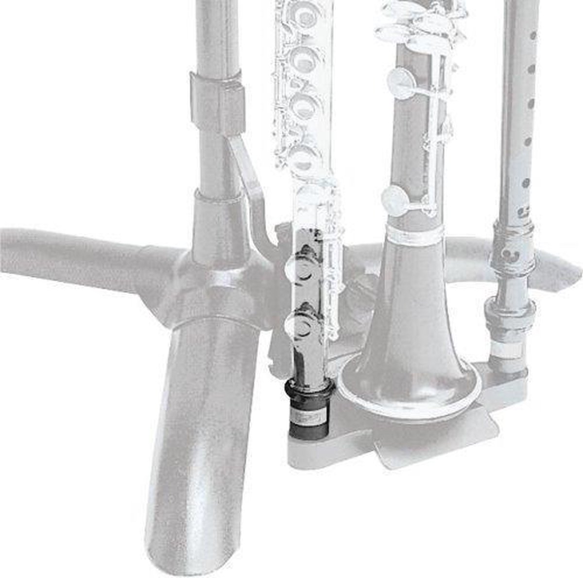 Manhasset 1440 Flute Peg standaard voor dwarsfluit