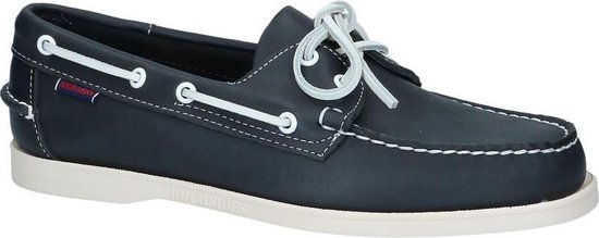 Donkerblauwe Bootschoenen Sebago Dockside