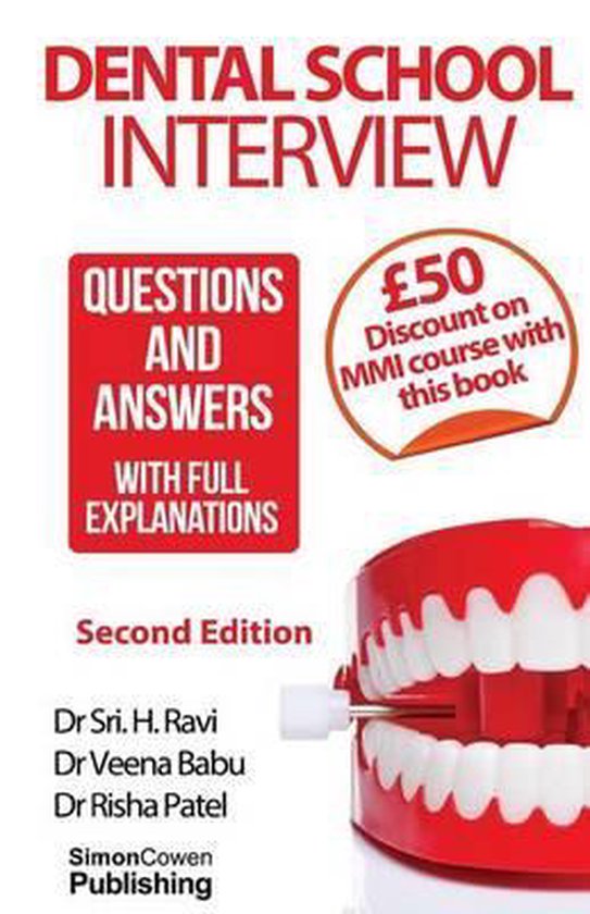 Dental School Interview 9780990853800 Risha Patel Boeken