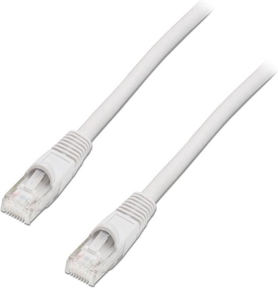 Cat 5 UTP-kabel - RJ45 - 2 m - wit | bol.com