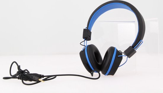 Kurio C18910GI écouteur/casque Écouteurs Avec fil Arceau Musique Noir, Bleu  | bol