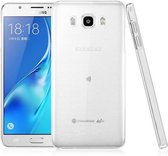 Telefoonhoesje voor Samsung Galaxy J7 2016 Transparant - Dun flexibel siliconen