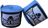 Punch Round™ HQ Bandage Blauw Hand Wraps No Stretch 260 cm Punch Round Bandage
