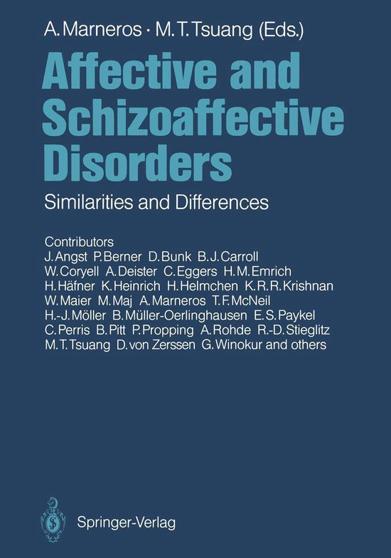 Medicine (R0) - Affective and Schizoaffective Disorders