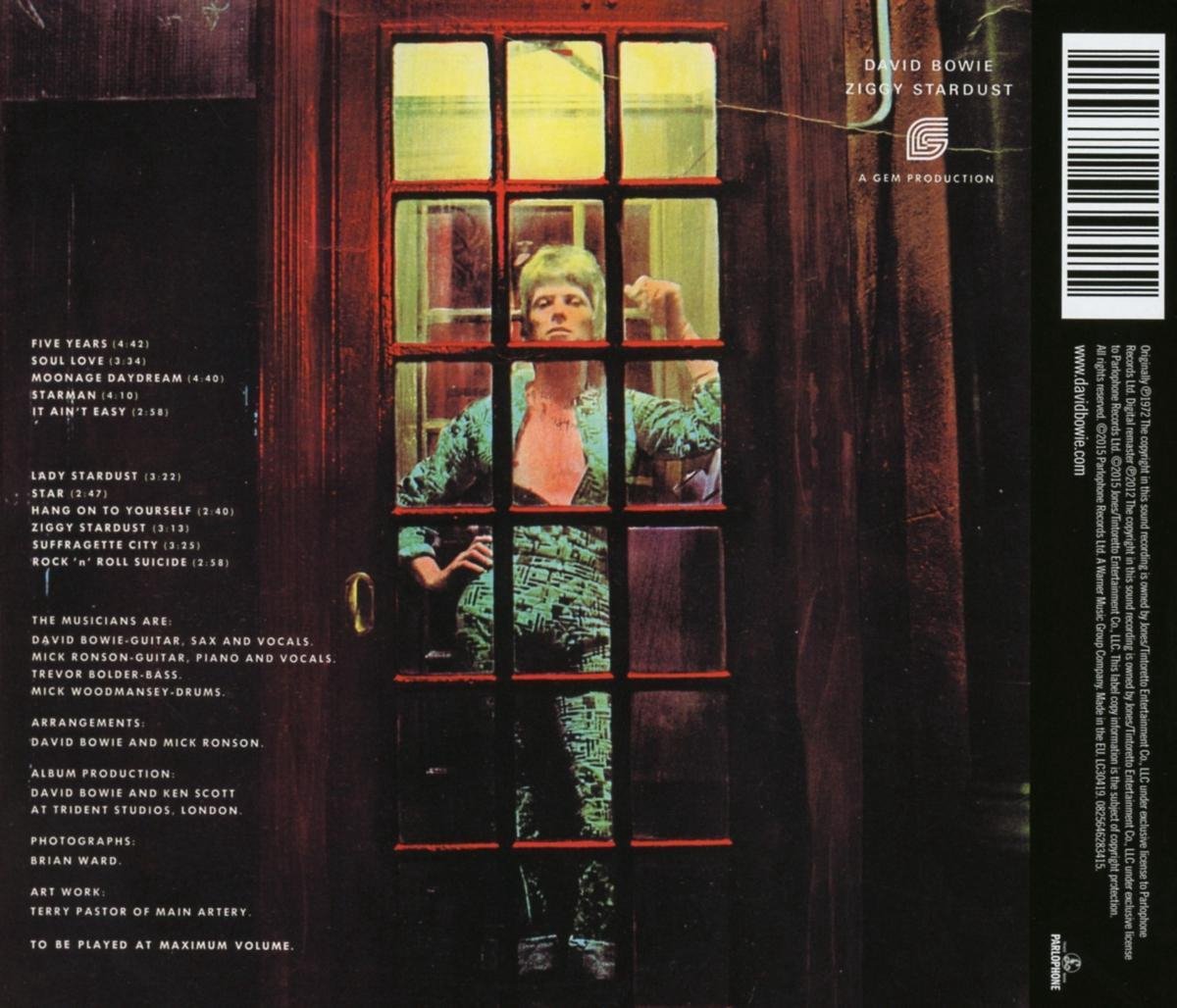 The Rise And Fall Of Ziggy Stardust David Bowie Cd Album Muziek 3463