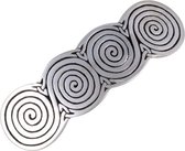 Épingle à cheveux à quatre spirales, spirale en épingle à cheveux celtique