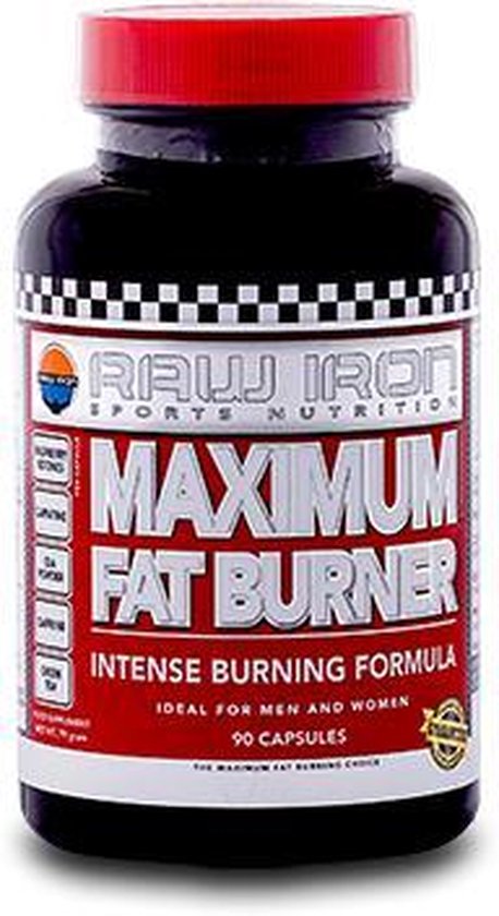 bol.com | RAW IRON Maximum Fat Burner | Nr.1 vetverbrander
