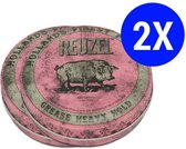 Reuzel Grease Heavy Hold Pomade Pig - 2x 113gr