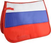 Zadeldek -Flag allover- Vlag Rusland Dressuur