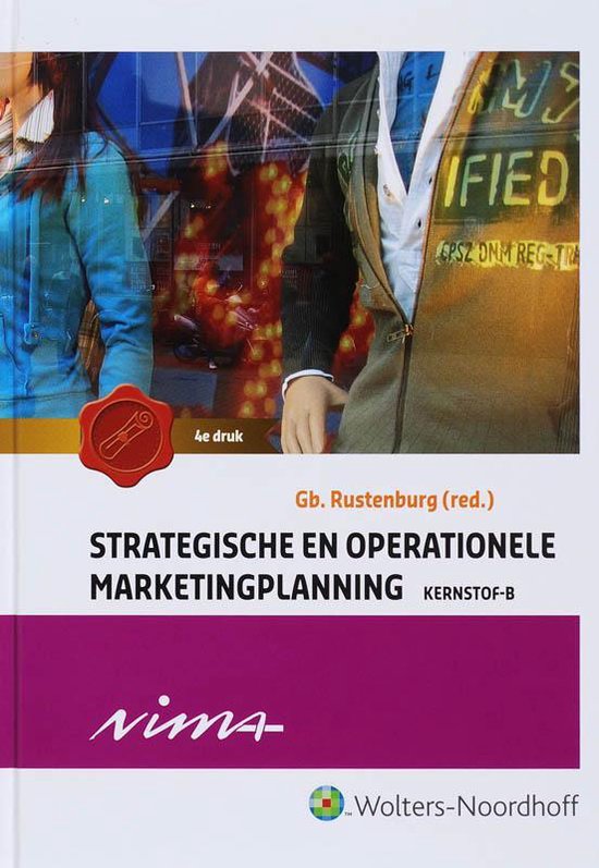 Nima Kernstof B Strategische en operationele marketingplanni ... - cover