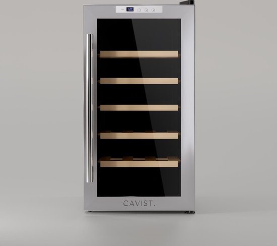 Koelkast: Maison Cavist - Wijnkoelkast - 18 flessen, van het merk Cavist