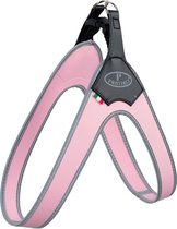 Trixie pratiko hondentuig step-in pvc / nylon roze maat L