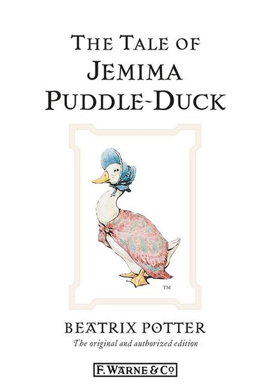 The Tale of Jemima Puddle-Duck - cover
