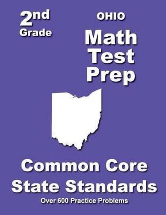 Ohio 2nd Grade Math Test Prep - cover