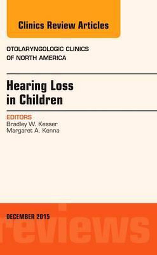 Foto: Hearing loss in children an issue of otolaryngologic clinics of north america