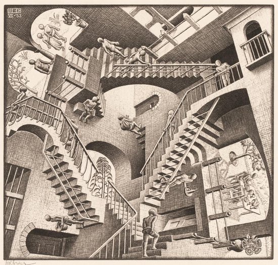Relativiteit - M.C. Escher (210) | bol.com