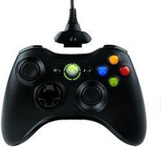 Microsoft Draadloze Controller + Play & Charge Kit Zwart Xbox 360