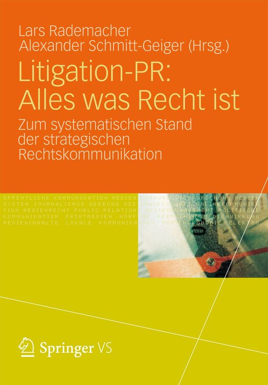 Litigation-PR: Alles was Recht ist - cover