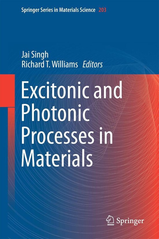 Springer Series in Materials Science 203 - Excitonic and Pho ... - cover